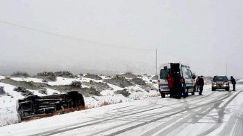 Ruta 40: el hielo y la nieve causaron dos accidentes en el norte
