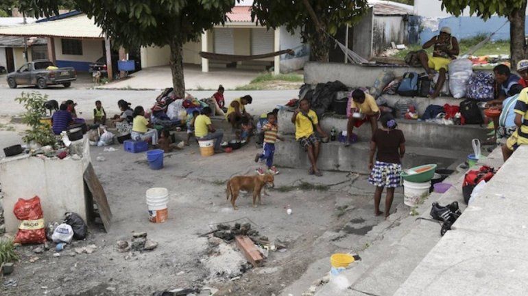 Brasil: la frontera con Venezuela es una favela