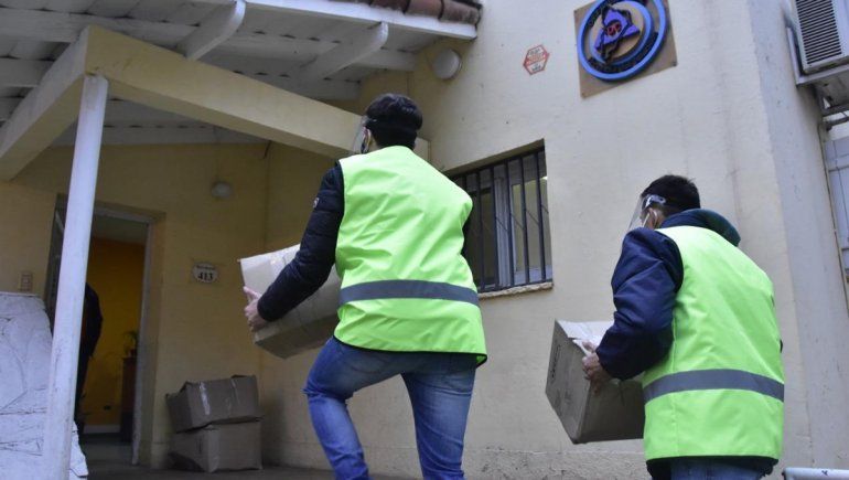 La Municipalidad entregó más de 3.500 barbijos a Defensa Civil