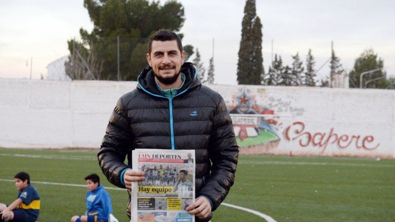 El arquero de Defensa y Justicia se quedó con la edición del diario. Salí yo