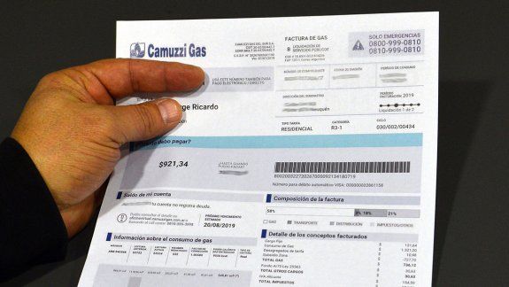 Habrá un leve aumento del gas por un reajuste tarifario