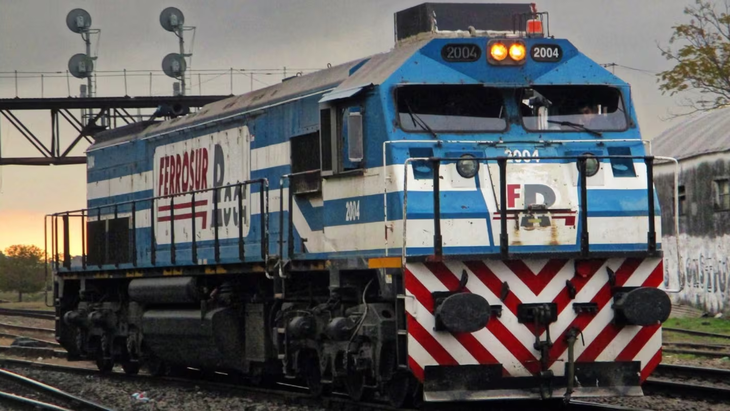 Ferrosur Roca llega hasta Zapala, con potencial para transportar arena a Vaca Muerta.