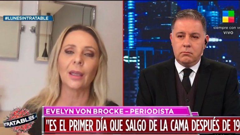 Evelyn Von Brocke y su lucha contra el coronavirus: Hice una carta de despedida a mis hijos