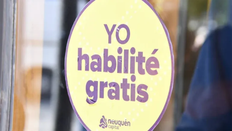 La Municipalidad de Neuquén habilitará la licencia comercial de manera gratuita.