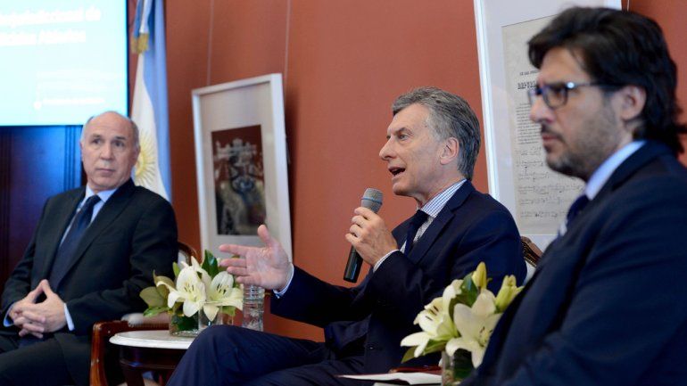 Macri presentó un portal de información judicial abierta