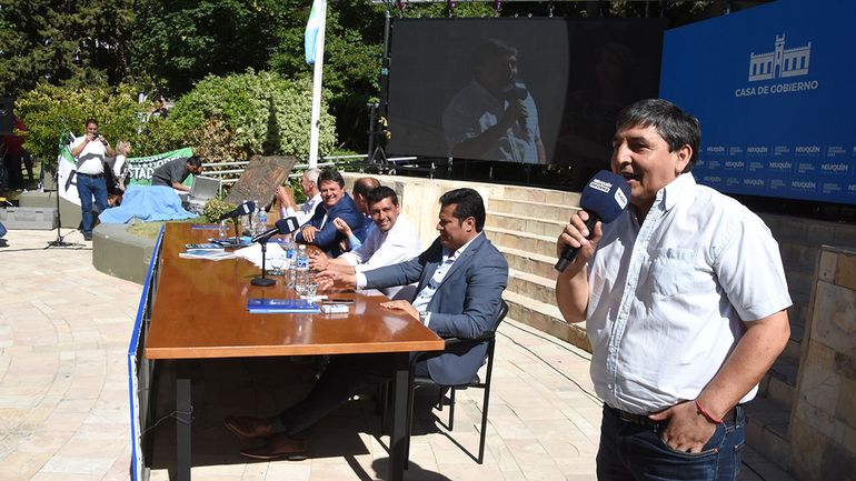 En Neuquén los gremios estatales fueron parte de la