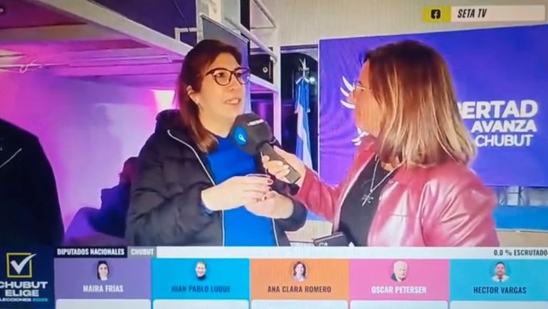 La nota en vivo se hizo cuando el comicio llegaba a su fin y ya se esperaban los primeros resultados de los sufragios en Chubut.   | LM Neuquen La nota en vivo se hizo cuando el comicio llegaba a su fin y ya se esperaban los primeros resultados de los sufragios en Chubut.