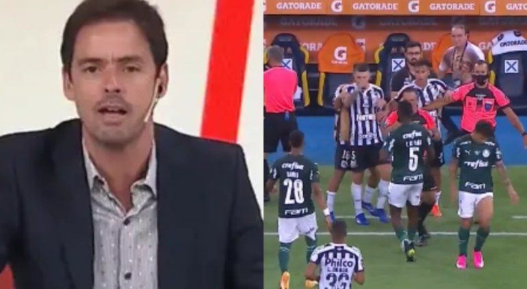 Papelón de Closs: confundió al autor del gol con un rival y en redes lo matan