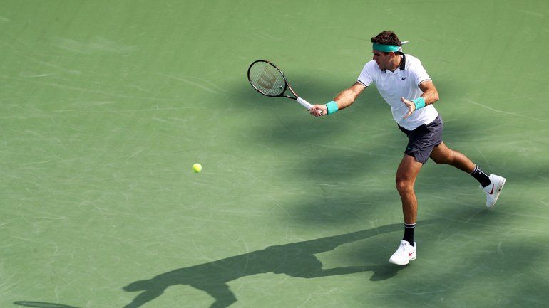 Del Potro con buen pronóstico en Cincinnati: avanzó a octavos