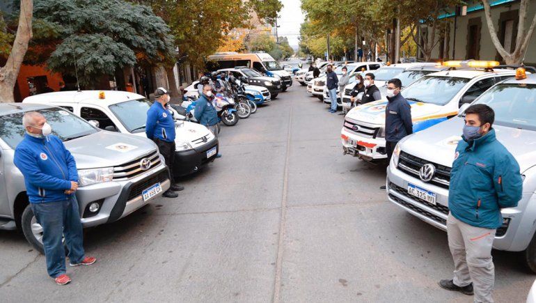 Suman personal de Defensa Civil para intensificar los controles en las calles