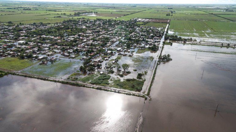 Cientos de evacuados en el sur de Santa Fe por las lluvias