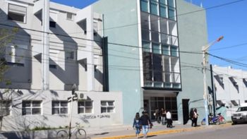 El hospital regional de Trelew, en Chubut. El hospital regional de Trelew, en Chubut.