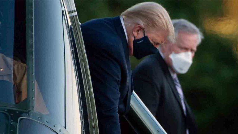 Internado, Donald Trump recibe tratamiento con remdesivir