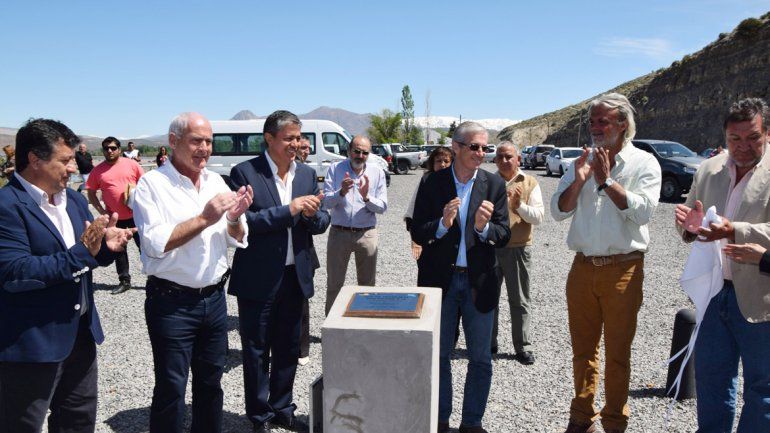 La obra está ubicada en el ingreso sur a la ciudad del norte neuquino.