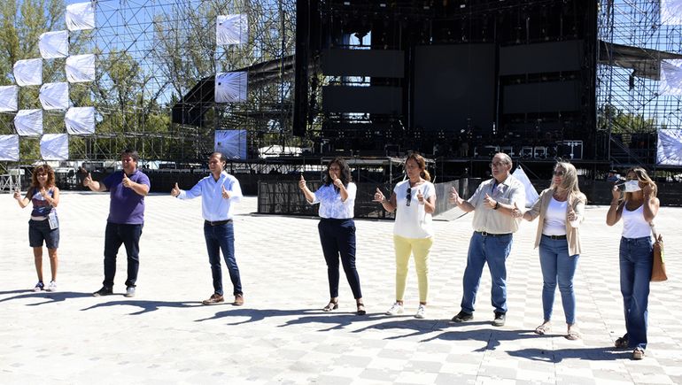 Gutiérrez: destacó la importancia de la Fiesta de la Confluencia