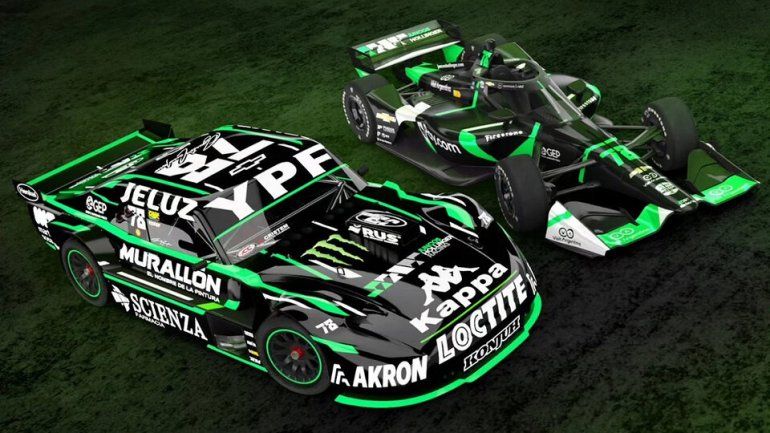 Agustín Canapino manejará el Chevrolet #78 con el numero y los colores de su auto de IndyCar. Agustín Canapino manejará el Chevrolet #78 con el numero y los colores de su auto de IndyCar.