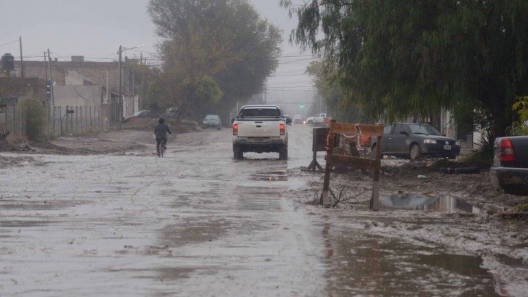 La ciudad no está preparada para enfrentar fuertes temporales.