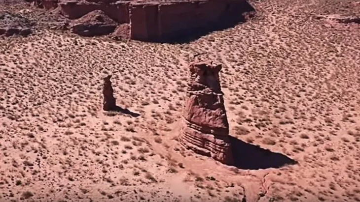 La zona conocida como Los Pilares en Tratayén, forma parte del campo de la familia Galván que reclaman los mapuches sin registro de Fvta Xayen.