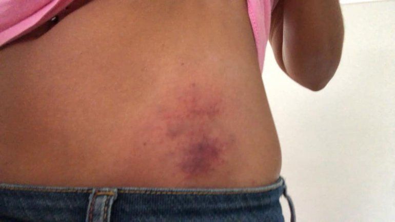 Video: así su ex intentó llevarse a los golpes a su hija de tres años