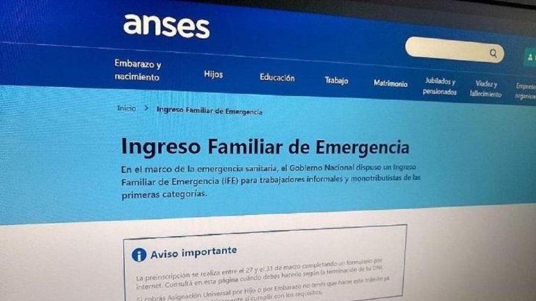 El Ingreso Familiar de Emergencia se creó para ayudar a los afectados de la pandemia