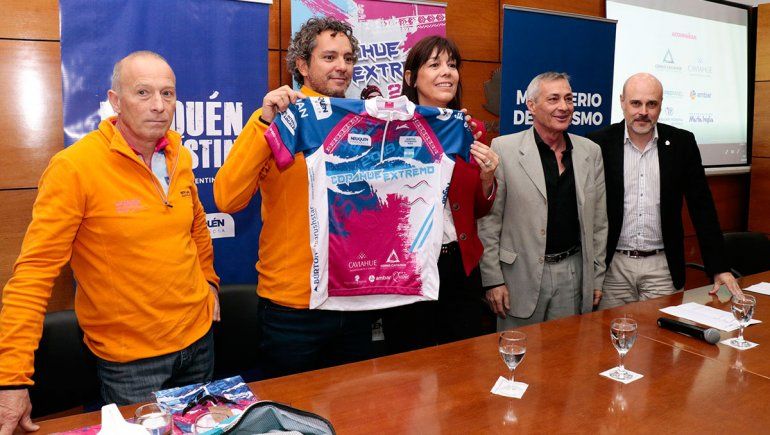 Presentaron la prueba internacional Copahue Extremo