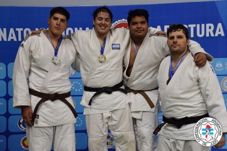 El judo neuquino logró tres medallas de oro en el Nacional Apertura