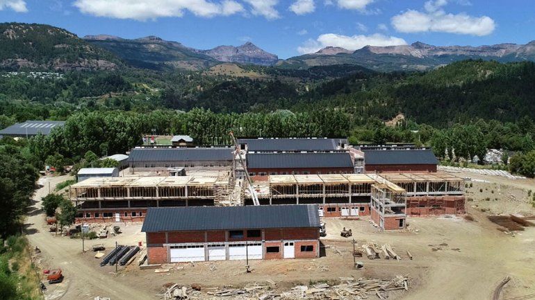 Avanzan las obras del nuevo hospital de San Martín de los Andes
