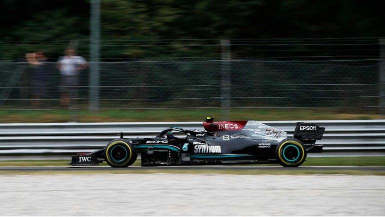 Valtteri Bottas prevaleció en la clasificación de la Fórmula 1 en Monza