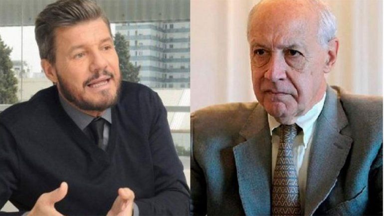 Tinelli recibió a Lavagna en su casa: Puede ser un gran candidato a presidente
