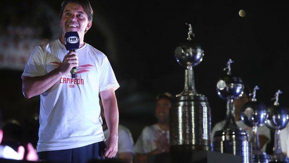 Marcelo Gallardo es uno de los entrenadores que ya salió campeón de la Libertadores.&nbsp;