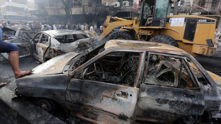 Al menos 119 muertos en un atentado de Estado Islámico en Bagdad