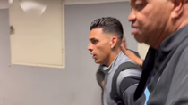 Cristian Pavon fue detenido tras el partido de Gremio por la Copa de Brasil.