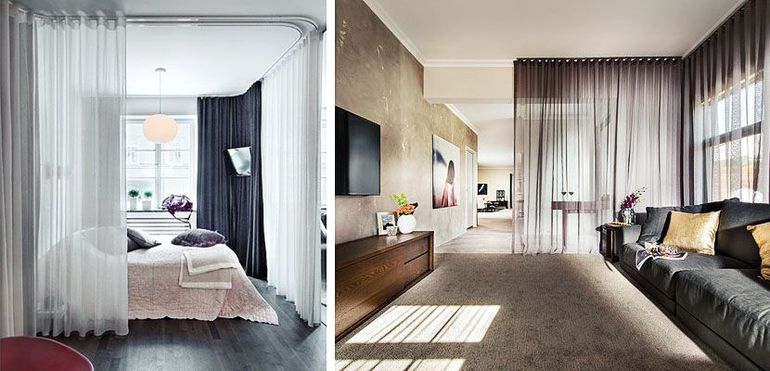 Las cortinas para dividir ambientes ganan cada vez más terreno. Las cortinas para dividir ambientes ganan cada vez más terreno.