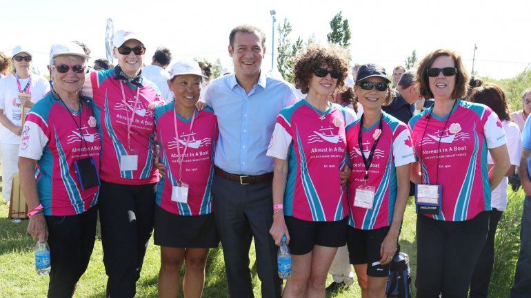 Gutiérrez participó del programa de mujeres Rosas del Limay.