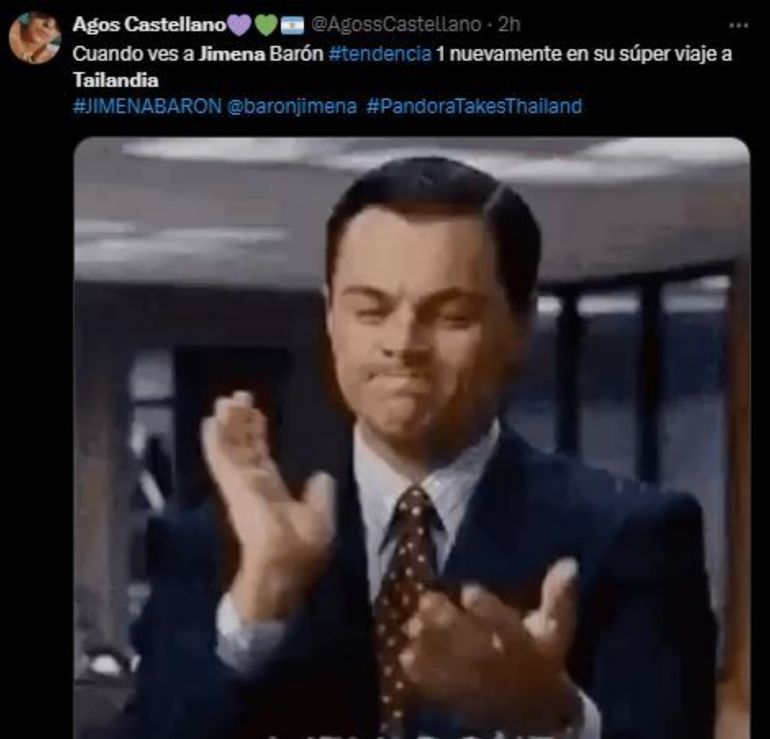 Los memes del viaje de Jimena Barón Los memes del viaje de Jimena Barón