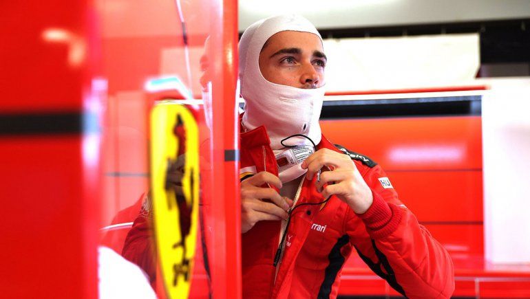 Charles Leclerc es el piloto de Ferrari que contrajo Covid-19.
