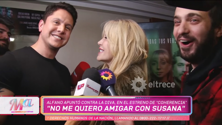 El notero que se quiere levantar a Graciela Alfano