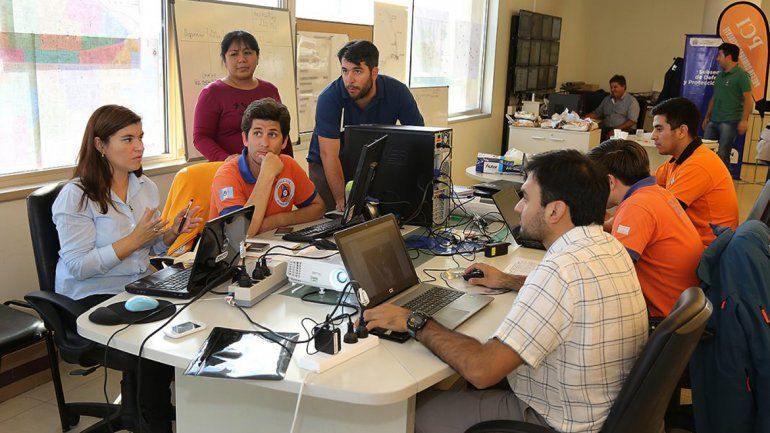 El Comité de Emergencia (COE) se reunió ayer tres veces para analizar la situación del temporal en la ciudad.