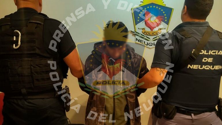 El detenido en Cutral Co