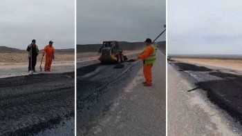 vialidad provincial comienza a reparar la ruta de los multiples baches vialidad provincial comienza a reparar la ruta de los multiples baches