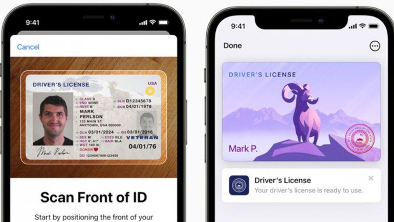 En EEUU aceptarán el permiso de conducir en los iPhones