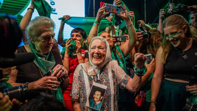 En 2018 acompañó las movilizaciones por la ley de Interrupción Voluntaria del Embarazo. En 2018 acompañó las movilizaciones por la ley de Interrupción Voluntaria del Embarazo.