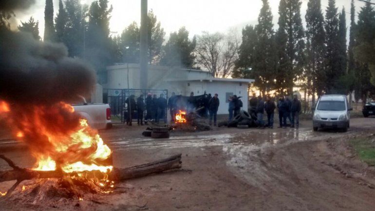 Trabajadores del Epas del Parque Industrial.