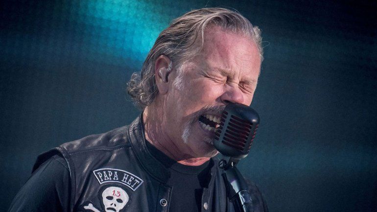 Metallica canceló su gira por la salud de James Hetfield