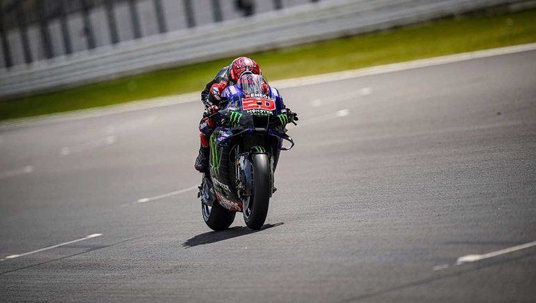 Fabio Quartararo impuso condiciones en la final del MotoGP en Portimao