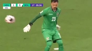 video: el polemico gol en contra del arquero de bolivia que podria dejarlo fuera del mundial