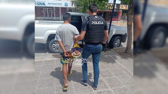 Detuvieron al delincuente que le robó el arma a un policía en los festejos