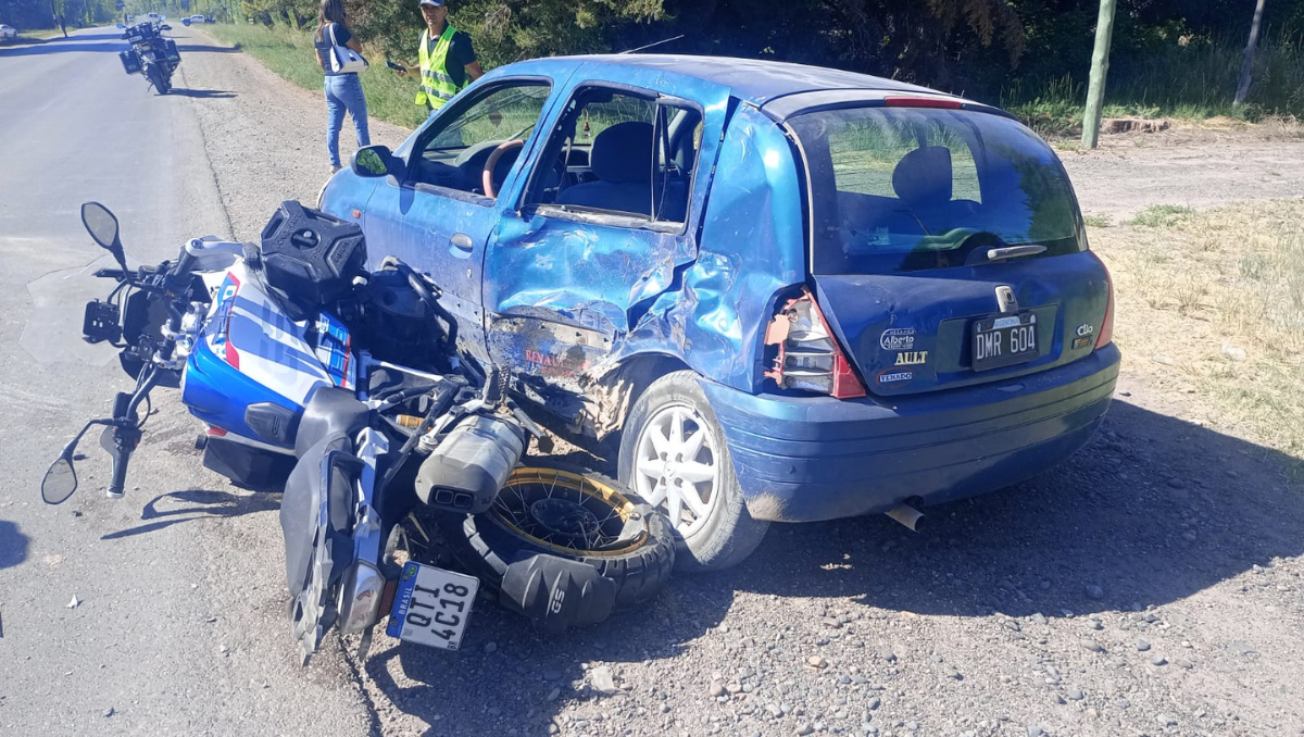El siniestro ocurrió en Ruta 7 cerca de Vista Alegre Norte.