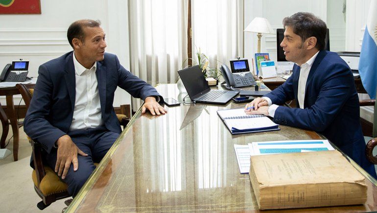 Gutiérrez se reunió con Ministros y con el gobernador de Buenos Aires
