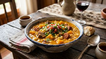 Un plato de locro siempre es una delicia. Un plato de locro siempre es una delicia.